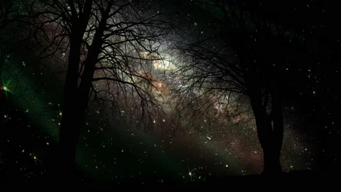 Milky Way Time Lapse Stock Footage 139624264