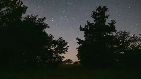 Milky Way Time Lapse Stock Footage 155790742