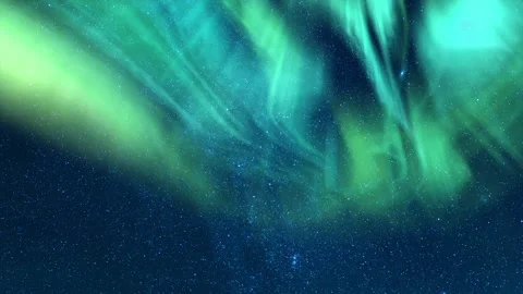 Milky Way Time Lapse Meteor Shower and Aurora Magic Stock Footage 319005977