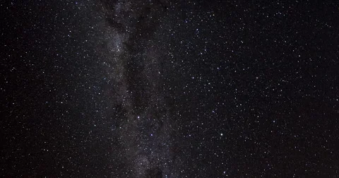 Milky way timelapse Stock Footage 53176900
