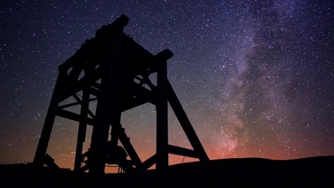 Milky Way Timelapse Stock Footage 82049225