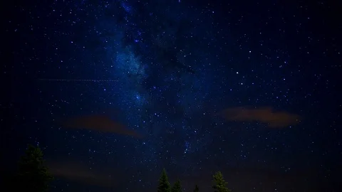 Milky Way Timeplase Stock Footage 119180544