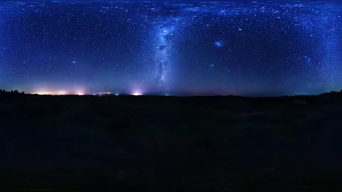 Milkyway Starlapse VR Stock Footage 253847924