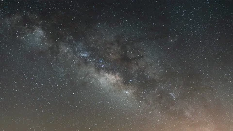 Milkyway tracking timelapse Stock Footage 154509503