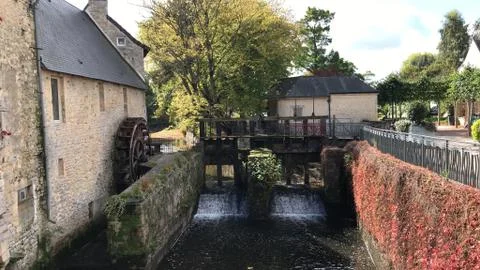 Mill in Bayeux Stock Photos