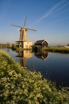 Mill 'de Vriendschap' Stock Photos