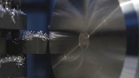 Mill on factory Vídeo Stock 93805468