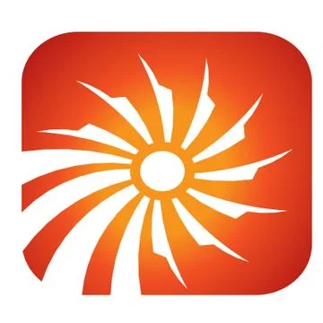 Mill logo Illustrazione stock