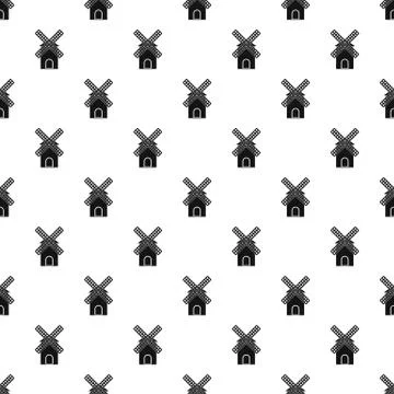 Mill pattern vector Stock Illustration