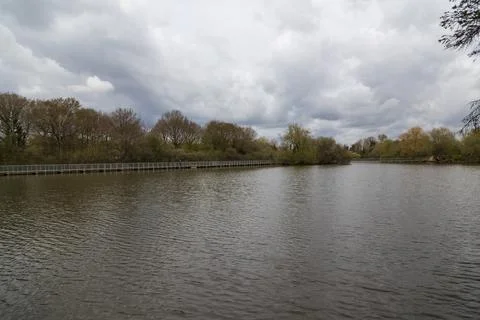 Mill Pond Foto stock