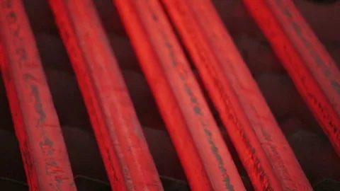 Mill for rolling sections Stock Footage 72748463