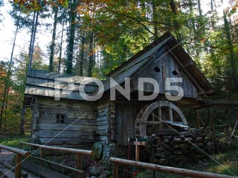 Mill in Salzburg, Austria Stock Photos