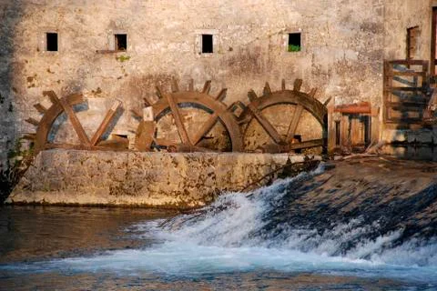 Mill in Slovenia Stock Photos