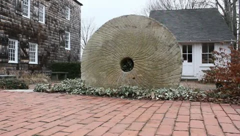 Mill Stone Stock Footage 10763698