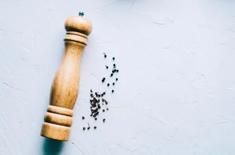 Mill On Table Stock Photos