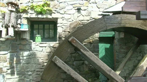 Mill wheel Stock Footage 449418