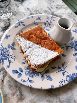 Millefeuille Foto stock