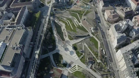 Millenaris Park - Buda 스톡 동영상 231329318