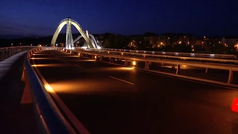 Millenium Bridge Inside Stock Footage 78859036