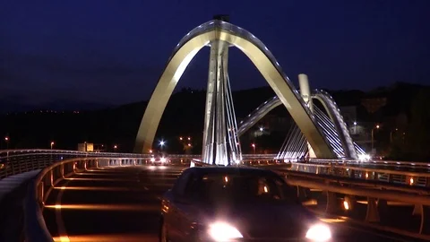 Millenium Bridge Inside Stock Footage 78859271