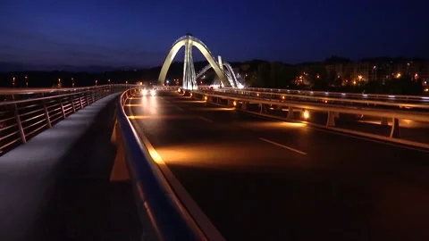 MILLENIUM BRIDGE INSIDE Stock Footage 99830291