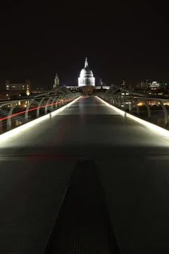 Millenium bridge Stock Photos