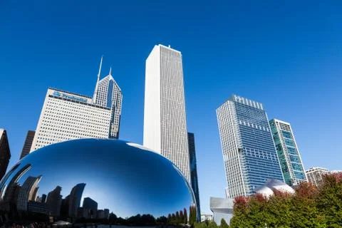 Millenium Park, Chicago, Illinois Stock Photos