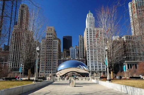 Millenium park Stock Photos