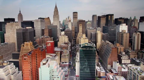 Millenium skyline view timelapse Stock Footage 5559852