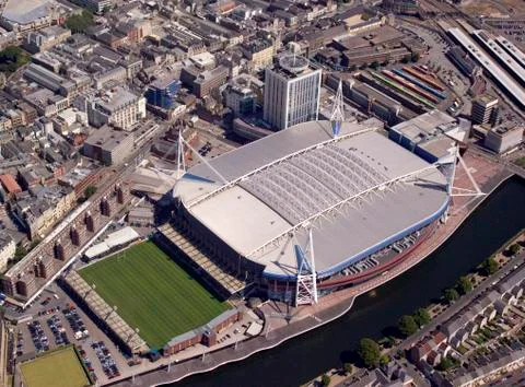 Millenium Stadium Cardiff Stock Photos