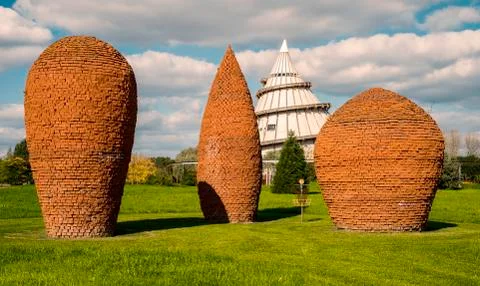 Milleniumtower with museum of science in Magdeburg, Germany Stock Photos