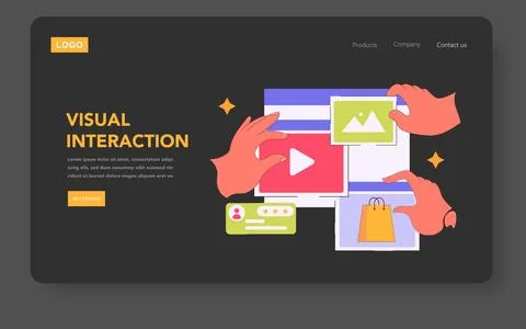 Millennials Targeting. Flat Vector Illustration 스톡 일러스트