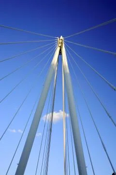 Millennium bridge Foto stock