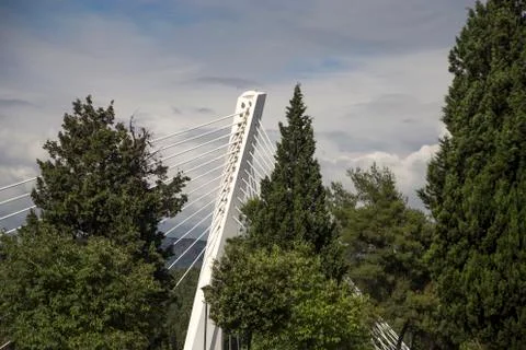 Millennium bridge Stock Photos