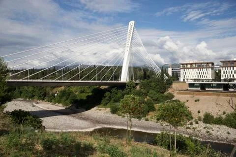 Millennium bridge Stock Photos