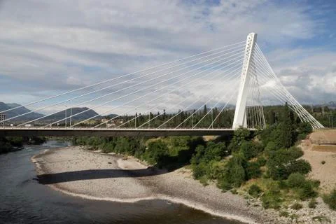 Millennium bridge Stock Photos