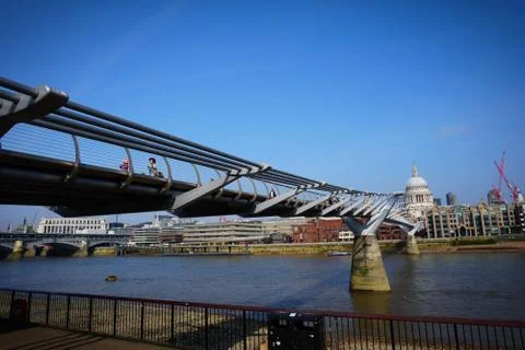 Millennium Bridge Stock Photos