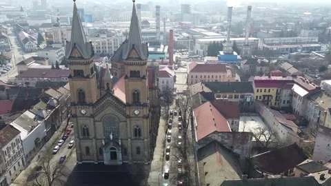 Millennium church timisoara Stock Footage 161184321