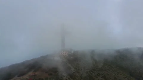 The Millennium Cross Stock Footage 145400195