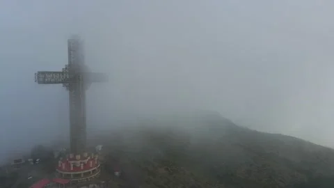 The Millennium Cross Stock Footage 145400459