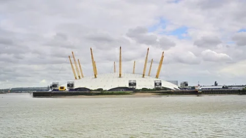 Millennium Dome Time-lapse Stock Footage 279565617