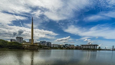 Millennium Monument  Stock Footage 128556141