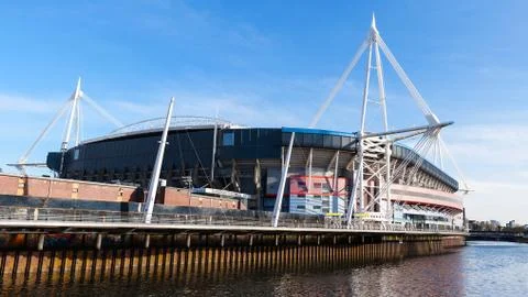 Millennium stadium cardiff Stock Photos