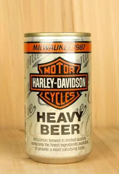 Miller beer can 库存照片