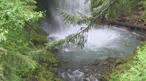 Miller Falls 02 Stock Footage 7729673