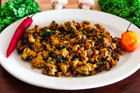 Millet Dish Background Stock Photos