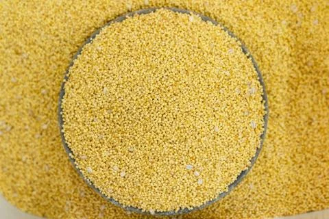 Millet grains Stock Photos