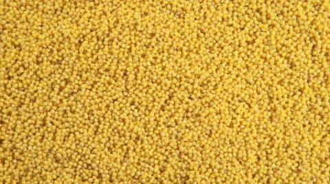 Millet grains (Rotation) Stock Footage 65373886