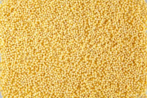 Millet isolated on white background Stock Photos