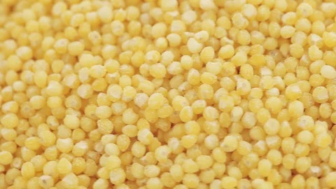 Millet sanded in bulk Vídeos de archivo 87325379